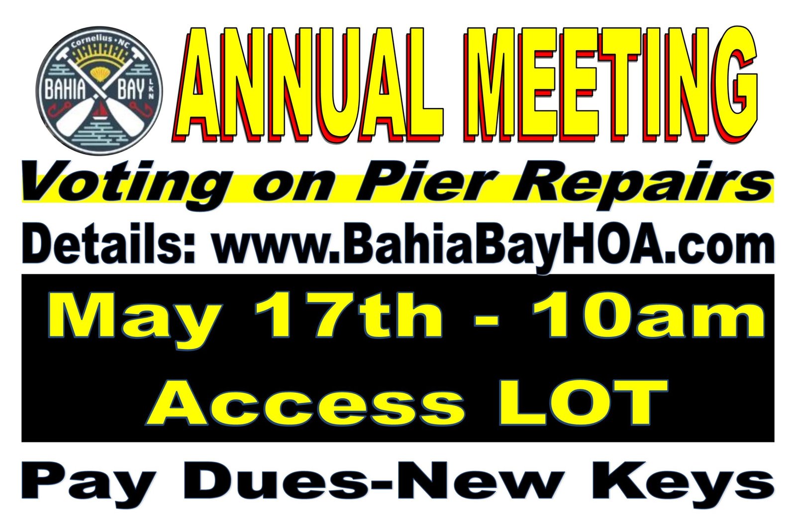 Featured image for “Bahia Bay HOA Annual Meeting on May 17th 2025”